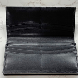 日本製　上質　リザード　長財布　ファスナー付き　ロングウォレット　トカゲ革　エキゾチックレザー 9枚目の画像