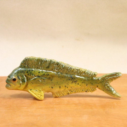 シイラ・陶芸作品 置物mini（陶 さかな フィギュア） 立体