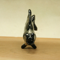 クチグロ（イシダイ）・陶芸作品 置物mini（陶 さかな フィギュア） 5枚目の画像