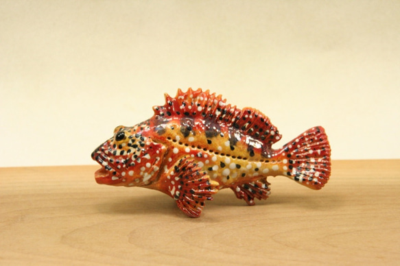 カサゴ フィギュア 魚寸27cm