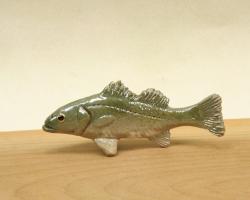 魚形陶芸作品 梶原慶治 取り皿 陶芸作品 たい 個人陶芸家 小皿 おしんこ皿 魚