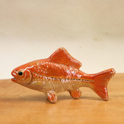 金魚 アクリル樹脂×天然木インテリア 金魚アート 祭 こだわりの純日本