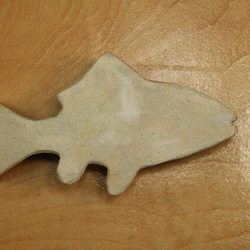 ギンブナ・陶芸作品 箸置き（標準型-/大）（陶 さかな） 6枚目の画像