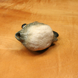 トラフグ（手びねり）・陶芸作品 置物（陶 さかな フィギュア） 6枚目の画像
