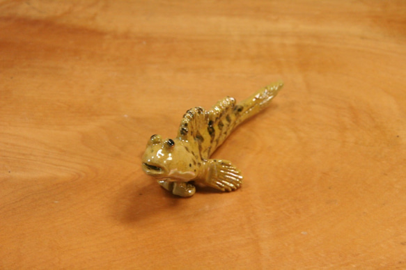 女流陶芸家　永見陶節　魚の陶芸品　ハゼ　カジカ　オコゼ 置物 工芸品　管mpr上 女流陶芸家 永見陶節 魚の陶芸品 ハゼ カジカ オコゼ 置物 工芸品 管