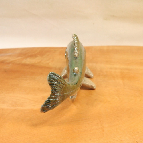 置物　鮎　オス 置物 鮎 オス