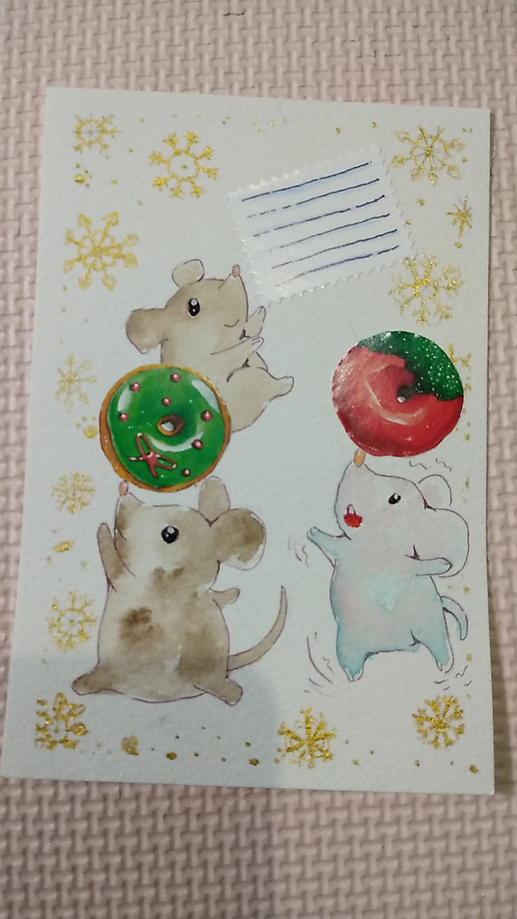 クリスマスカードセット 2枚目の画像