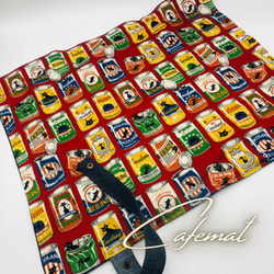 ぽこぽこカフェマット　Mサイズ　クッション　①  デニムリメイク ぽこぽこカフェマット Mサイズ クッション ① デニムリメイク