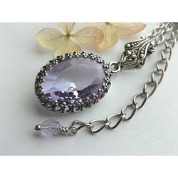 大粒20mm ヴィンテージ サフィレット サフィリーン 花のフィリグリー