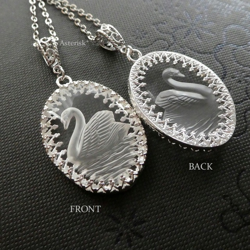 ひろみん様大ぶり！イギリス製 ガラス ヴィンテージネックレストップB180 72d18c2da5358281a107dbca04ff69