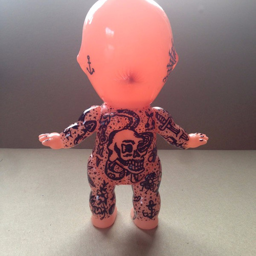 キューピーちゃん Tattoo (20cm) その他インテリア雑貨 Gamero Custom