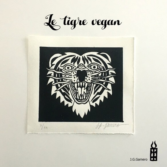 版画 LE TIGRE VEGAN 1枚目の画像