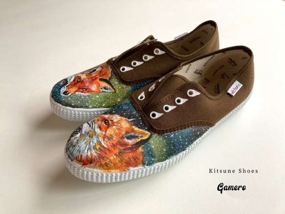 KITSUNE SHOES / Victoria EU 40 (24.5cm～25cm) きつめ　狐　キツネ 5枚目の画像