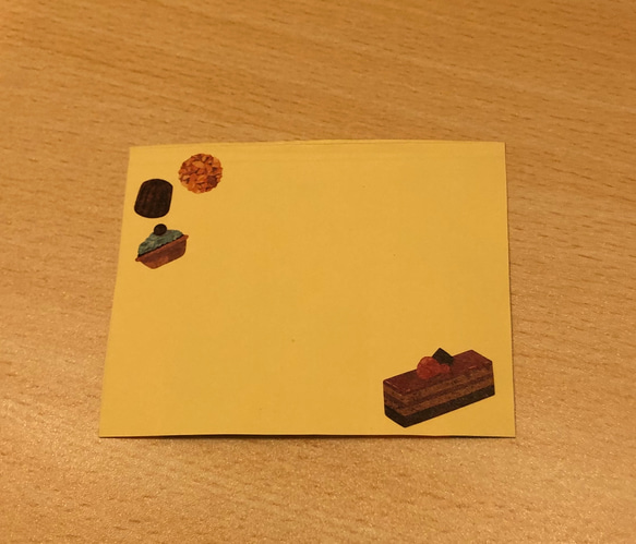 【ハンドメイド】誕生日カード(2枚組) 3枚目の画像