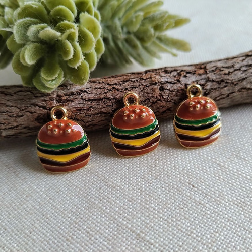 ハンバーガーチャーム5個