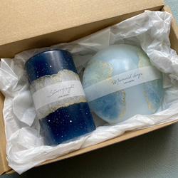 [星月夜]星空キャンドル-Starry Night candle- 6枚目の画像