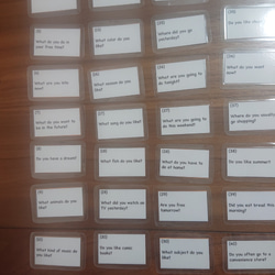 英語の質問カード　80枚セット 3枚目の画像