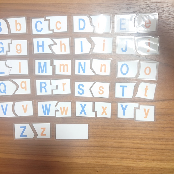 アルファベットの大文字・小文字パズル 3枚目の画像