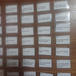 英語の質問カード　80枚セット 5枚目の画像