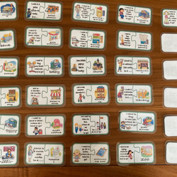 英語のフラッシュカード【現在形/過去形・神経衰弱】 おもちゃ・人形