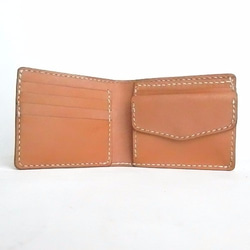 二つ折り財布 STANDARD【oiled leather】 1枚目の画像