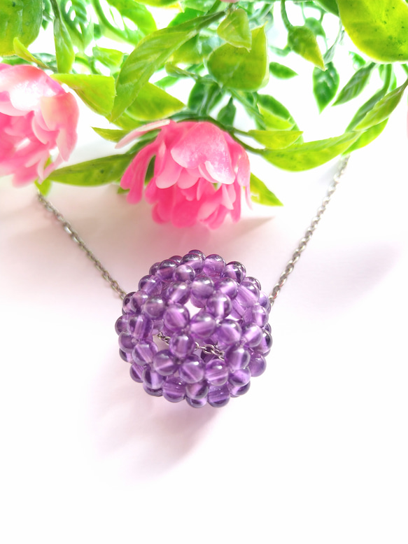 専用出品★ 神聖幾何学 フラーレン ピアス　ネックレス　アメジスト 専用出品☆ 神聖幾何学 フラーレン ピアス ネックレス