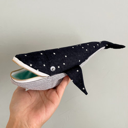 クジラ（鯨） ポーチ のおすすめ人気通販｜Creema(クリーマ) 国内最大