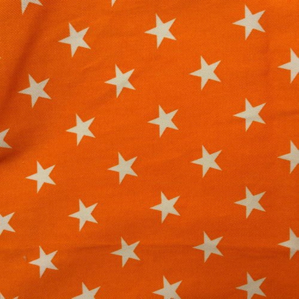 スターダスト（オレンジ）お昼寝布団バッグ　保育園　キャリーバッグ　通園バッグ 5枚目の画像