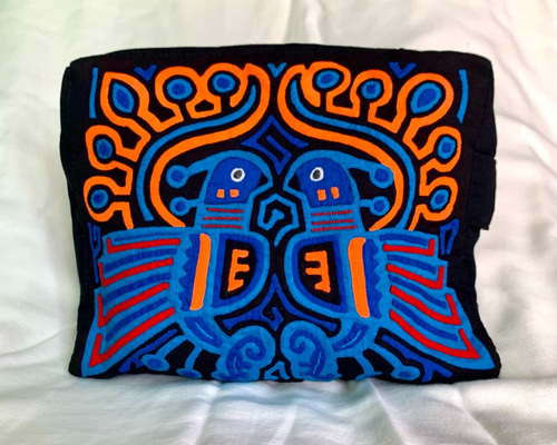 パナマ モラ刺繍 F クナ族手工芸