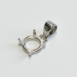【専用】K18PGペンダントトップ 空枠 6mm 6本爪 爪長タイプ colorfulbeads_231128118