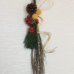 稲穂と松の小さなお正月飾り 3枚目の画像