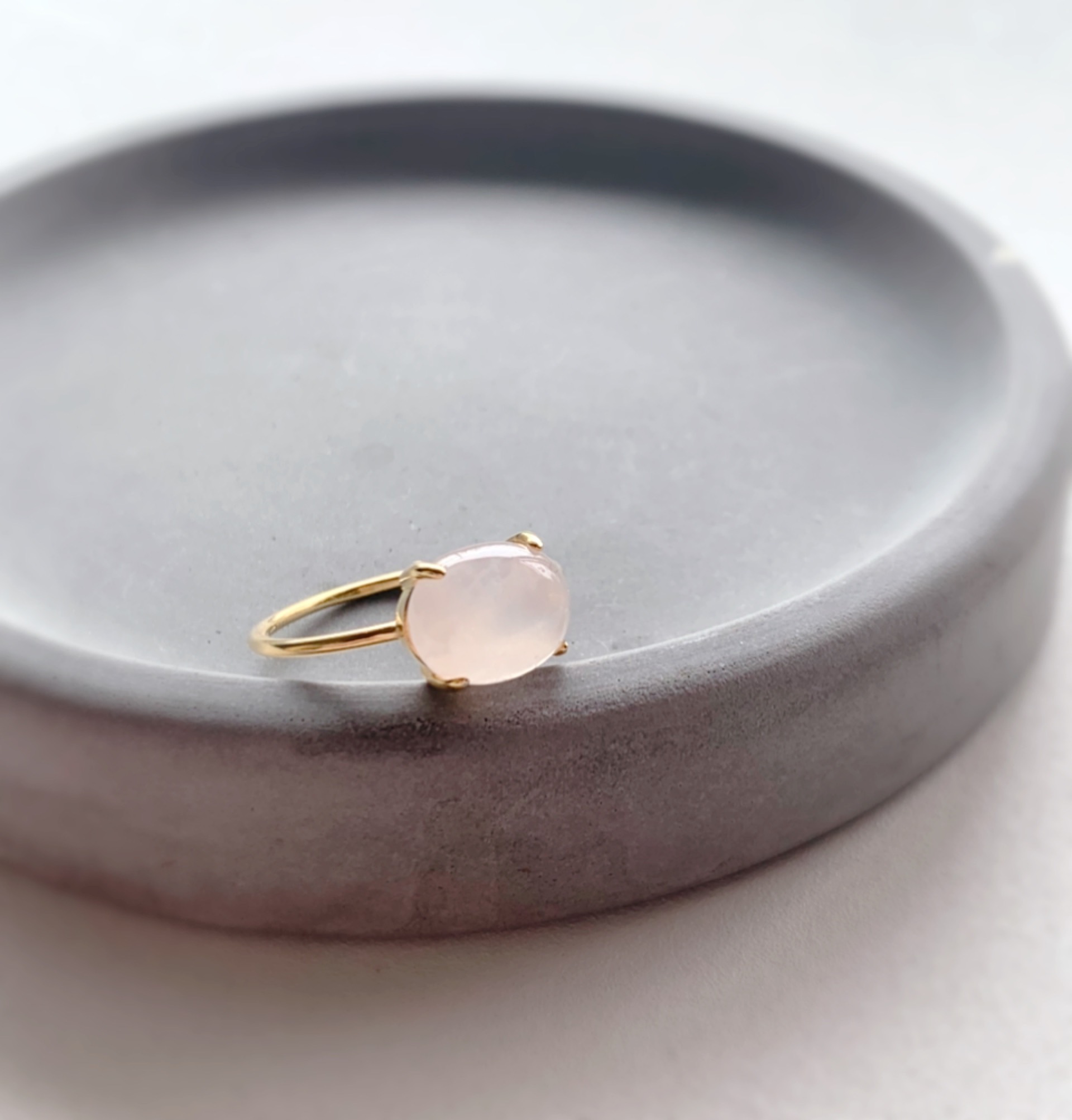 ローズクォーツ　リング　ローズクォーツ　指輪　福島県産 7a2389c7507b98305ff222a0828f6d