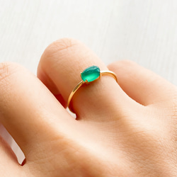 【♡♡M♡♡】宝石質ルビーのオーバルベゼルリング K18ルビーのオーバルカット爪留めリング ～Evelyn