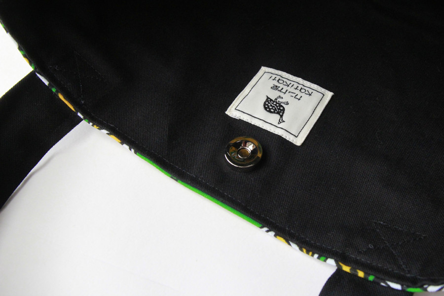 アフリカ布『カンガ』のトートバッグ