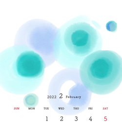 4月始まりミニカレンダー フルーツ はがきサイズ 2021-22 5枚目の画像