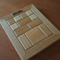 木のパズル『箱入り娘』：ホワイトオーク無垢材 5枚目の画像