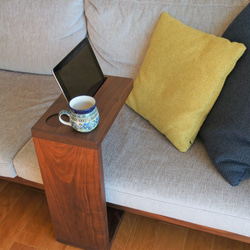【受注生産】ハンドメイド　ソファー用サイドテーブル　寸法等オーダー可能です 受注生産】ハンドメイド ソファー用サイドテーブル 寸法等オーダー可能