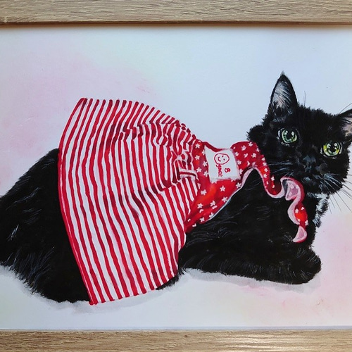りんね様専用です。色鉛筆画 パグ 犬の絵 - メルカリ