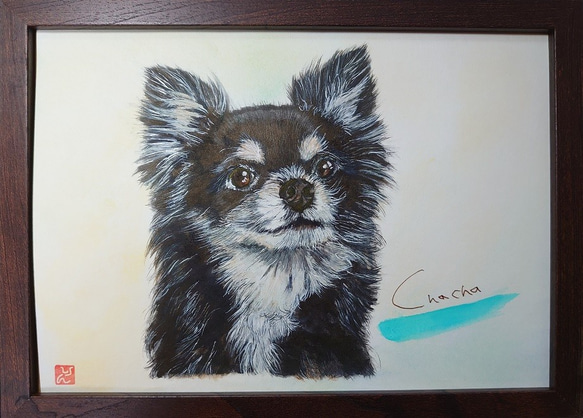 ペット　犬　似顔絵　描きます　（B5サイズ） 5枚目の画像