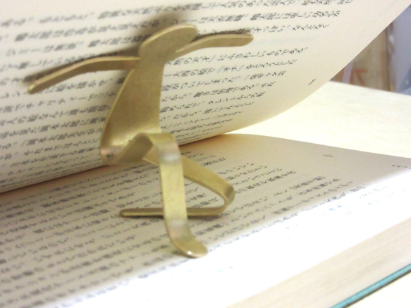 ettyan】様取置き分 絶対に本が閉じない本のしおり1号 4個セット  