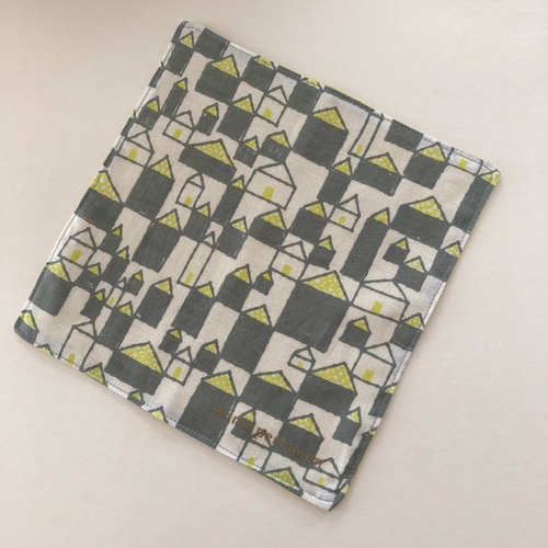 E ミナペルホネンハンドメイド手拭 ハンカチ