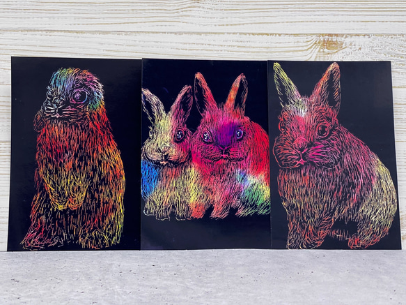 【サイン入り】うさぎのモフィ10周年記念キャンバスアート うさぎのモフィ 10th展 有楽町マルイで開催！ | うさぎのモフィ