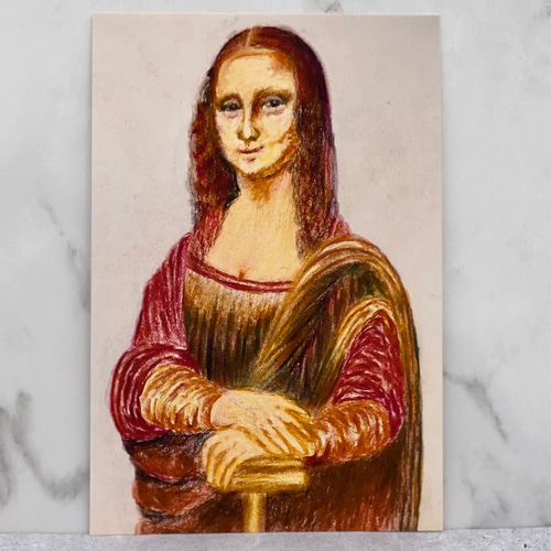レオナルド・ダ・ヴィンチ & モナリザ の歴史レリックカード レオナルド・ダ・ヴィンチ & モナリザ の歴史レリックカード