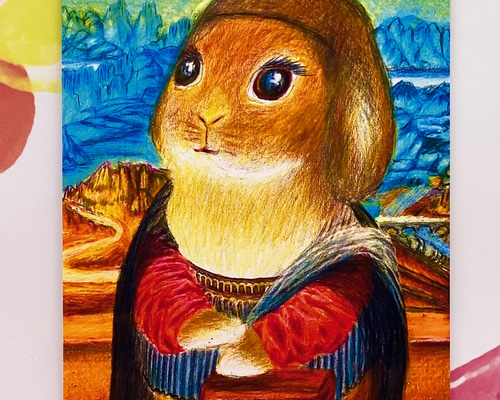 【再度お値下げしました】絵画　ウサギ 史上最高値の100億円！ クーンズの「ウサギの彫刻」が浮き彫りに