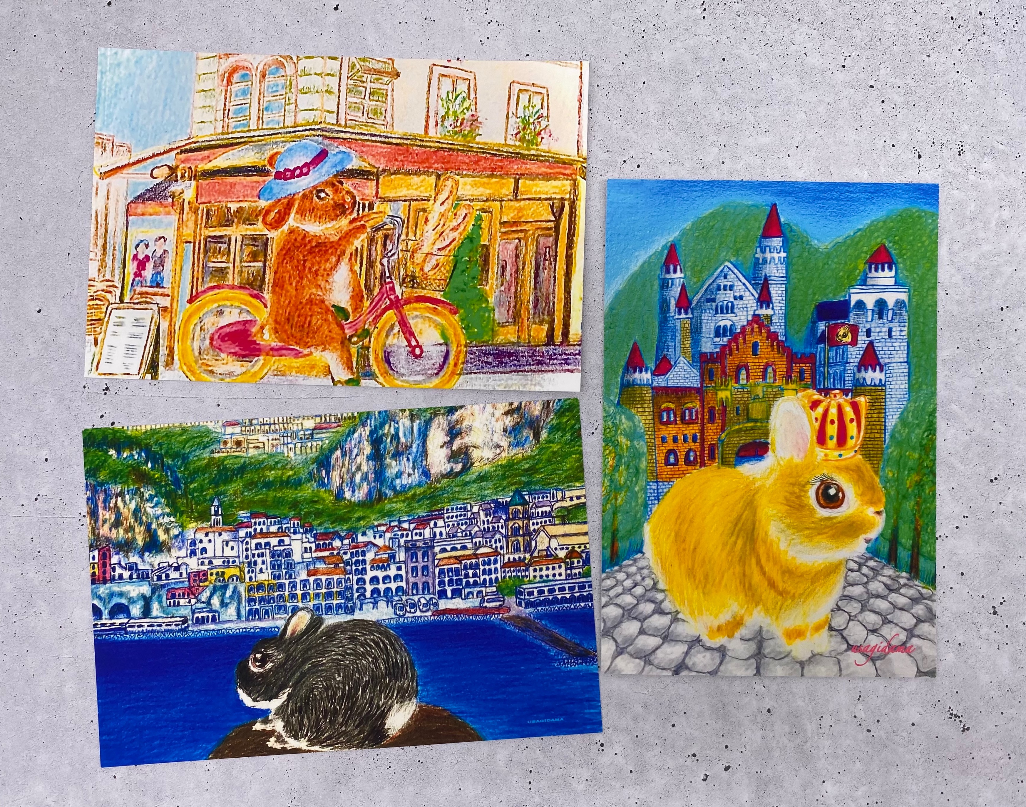 15万円です。ウサギちゃん(絵画) b560954fd8f43621ef13bcf402272d