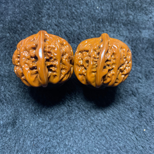 遊ぶ胡桃、文玩核桃、クルミ403935/38.5g その他素材 鏡淞堂260040