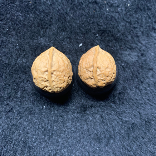 国内発送】 遊ぶ胡桃、文玩核桃、クルミ413943/41.9g｜その他