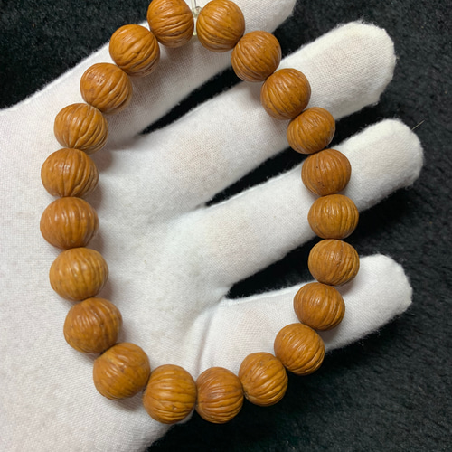 ルドラクシャ凤眼菩提彫刻【猿頭クルミ】逸品121211/19.2g ルドラクシャ凤眼菩提彫刻【猿頭クルミ】逸品121211/19.2g