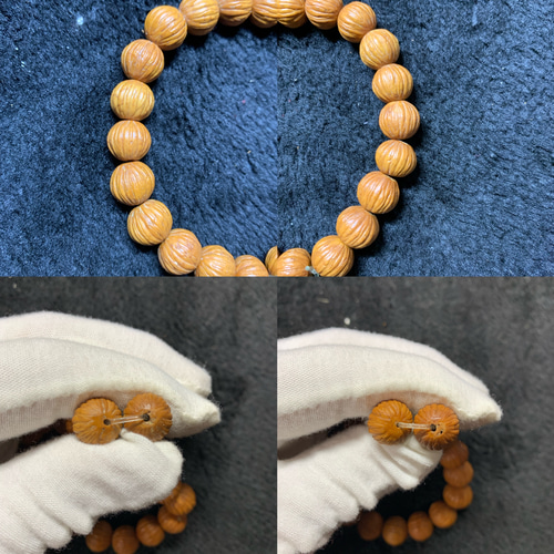 ルドラクシャ凤眼菩提彫刻【猿頭クルミ】逸品121211/19.2g ルドラクシャ凤眼菩提彫刻【猿頭クルミ】逸品121211/19.2g