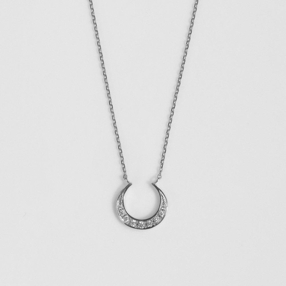 SV925(RH) キュービックジルコニア ネックレス-S / ルナ 16,863円